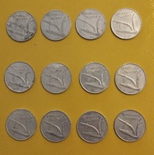 LOTTO 16 MONETE ITALIA DA 10