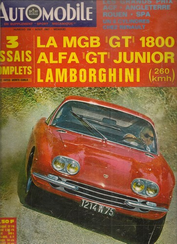 Automobile 256 1967 - l'automobile,