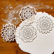 Set 2 tagliabiscotti Mandala -