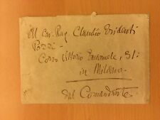 Busta autografa di Gabriele D'Annunzio