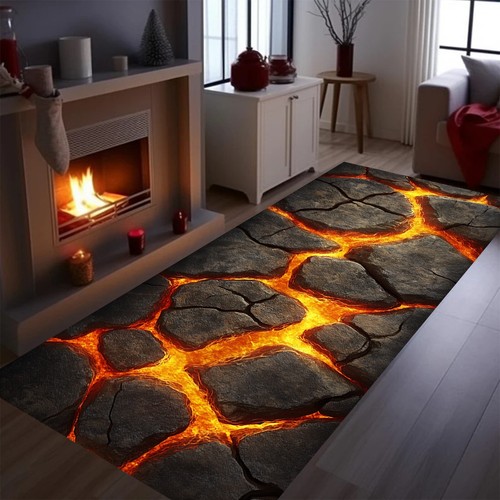 Hot lava runner - tappeto,,