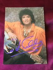 Autogramm COSTA CORDALIS (†2019)-rückseitig PLAYLIST geschrieben! SELTEN!