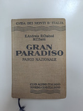 GRAN PARADISO 1980- GUIDA DEI MONTI D’ITALIA ANDREIS CHABOD SANTI