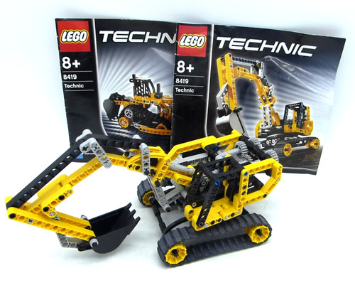 Lego technik 8419 escavatore - lego,