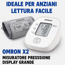 OMRON X2 Versione Clinicamente Validata – Misuratore Pressione Braccio One Touch