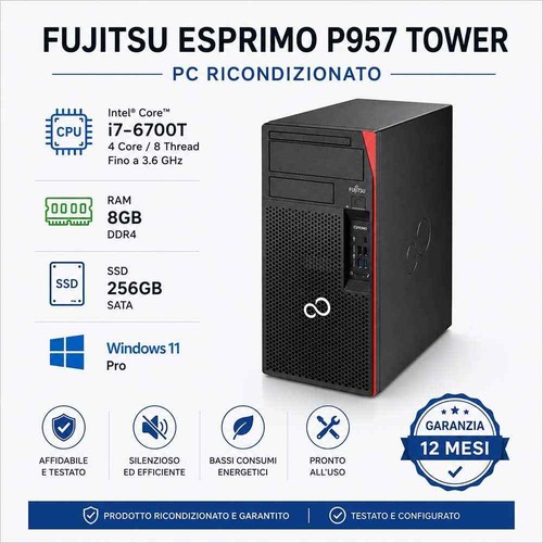 Ricondizionato fujitsu - pc,