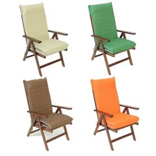 POLTRONA SEDIA RELAX POGGIAPIEDI TESSUTO IN LEGNO FAGGIO IMBOTTITA RECLINABILE