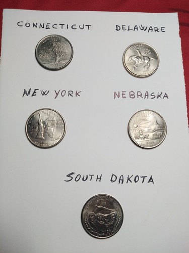 Usa lotto monete da - n°5,