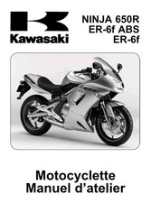 MANUALE RECENSIONE OFFICINA RIPARAZIONE PDF KAWASAKI NINJA 650R ER6F ER-6F AB...