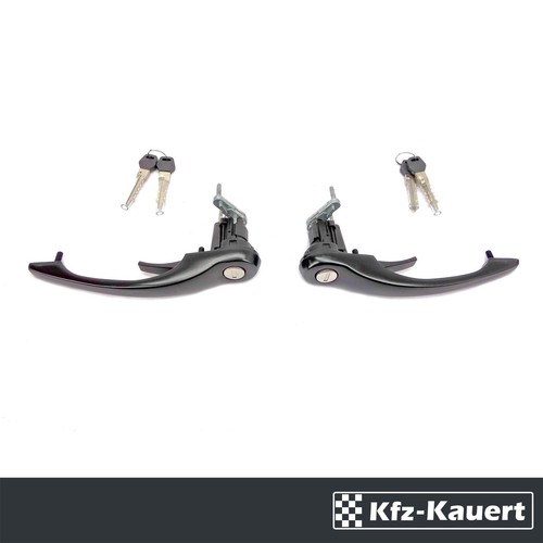 Maniglie portiere nero set - nero,