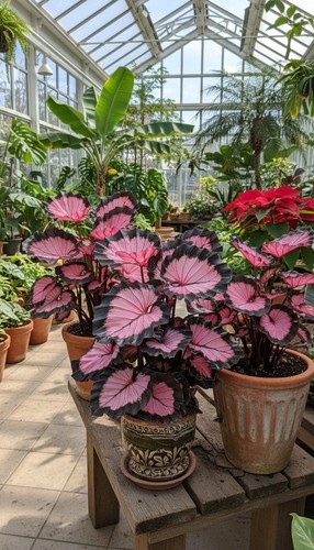 624t begonia rex foglia - gu,