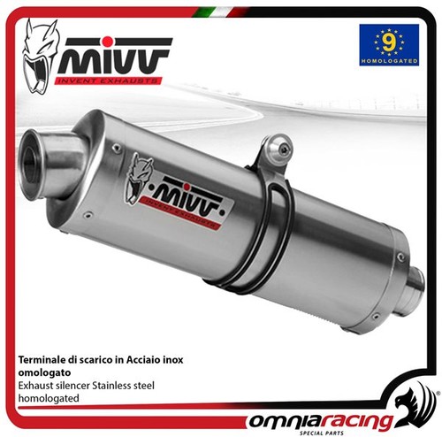 Terminale scarico mivv oval - terminale,