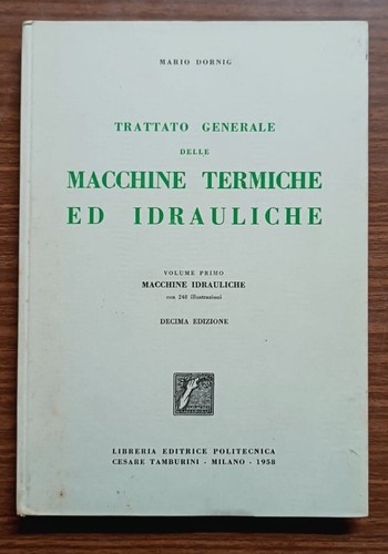 Macchine idrauliche volume - volume, 1