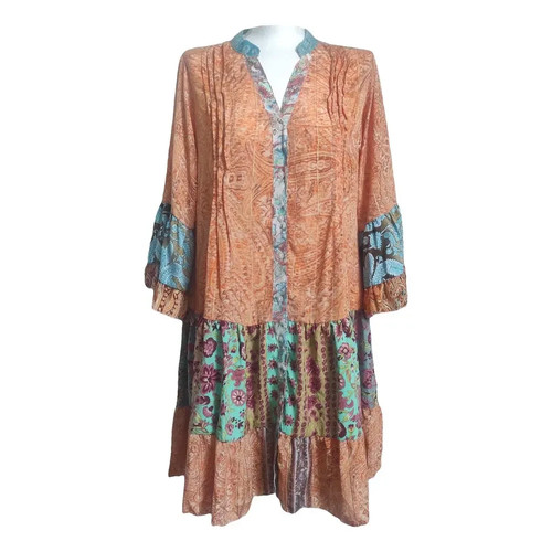 Abito patchwork vintage - , in