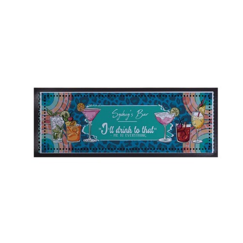 Bar runner personalizzato ll - bar,