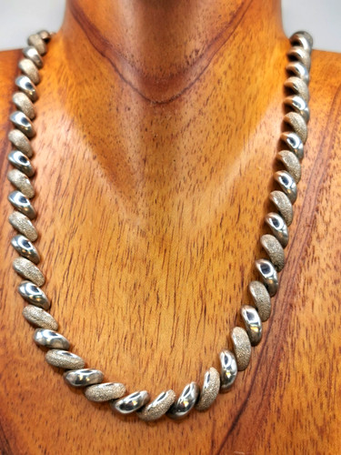 Collana maglie sterling - collana, a