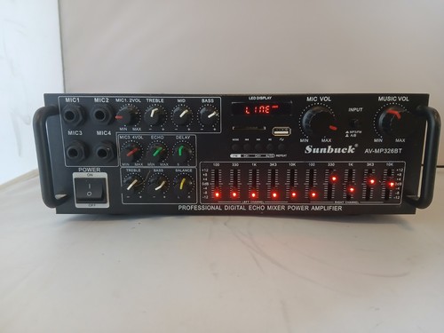 Sunbuck mp326bt - sunbuck, av-mp326bt