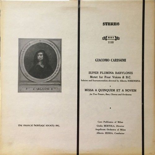 Giacomo carissimi alberto - carissimi,