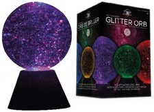 Lampada sfera glitter cambia