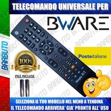 TELECOMANDO UNIVERSALE BWARE ^ CLICCA SUL TUO MODELLO E LO RICEVERAI GIA PRONTO