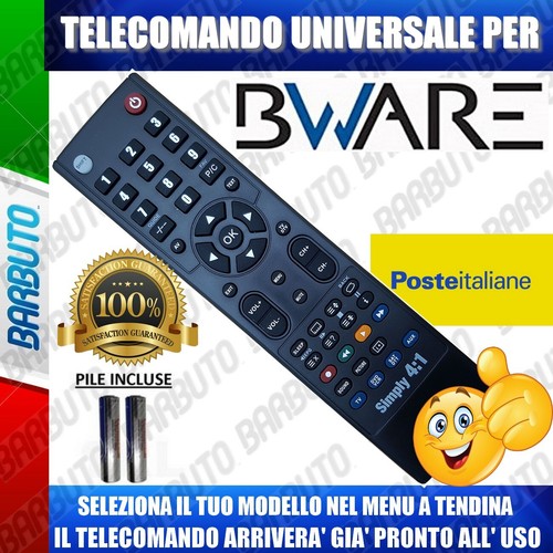 Telecomando universale bware - telecomando,