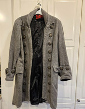 Museum Replicas Limited Cappotto Bucaniere Pirata Mare Capitano Coloniale - Uomo PICCOLO