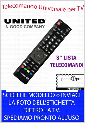 Telecomando universale per - telecomando,