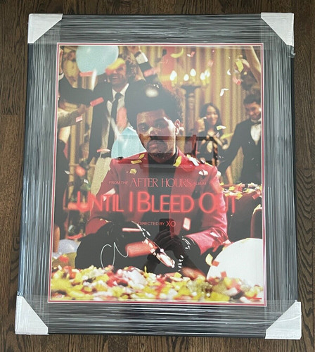 Poster firmato the weeknd - poster,