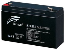 BATTERIA AUTO GIOCATTOLO - BATTERIA 6V 12ah - PER JEEP/MINI/AUDI/RAPTOR E ALTRO