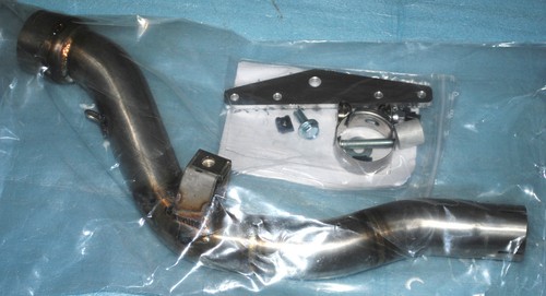 Tubo raccordo scarico inox - di,