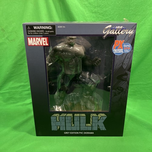 Statua gallery grey hulk - grey, pvc
