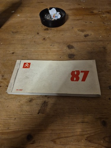 Manuale officina citroen 1987 - citroen,