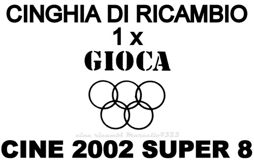 Cinghia ricambio motore - di,