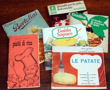 RICETTARI BERTOLINI ,STAR , GRADINA e altri ANNI 50