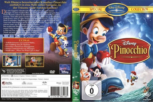 Walt disney pinocchio - pinocchio, ---