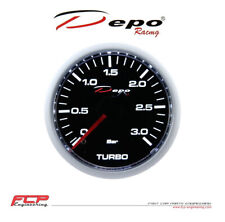 DEPO RACING MANOMETRO TURBO BOOST MECCANICO 3 BAR 52mm CSM-MW5201B-3BAR