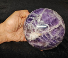 Sfera di Cristallo 2023g 117mm Minerale Ametista Crystal Sphere Reiki Uruguay