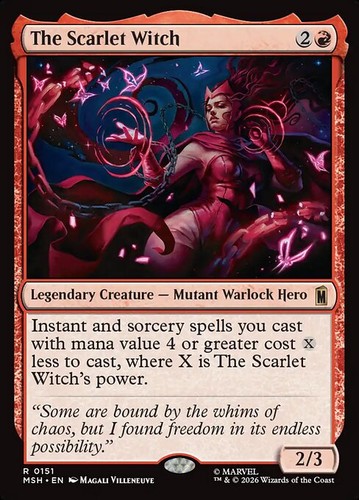 The scarlet witch - 151, marvel