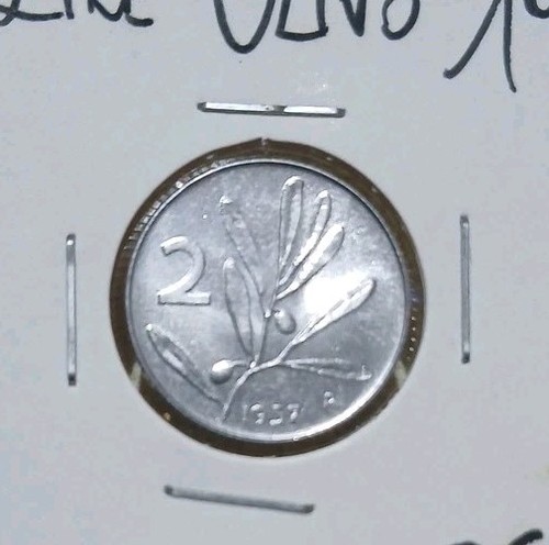Lire ulivo 1957 fdc - lire,