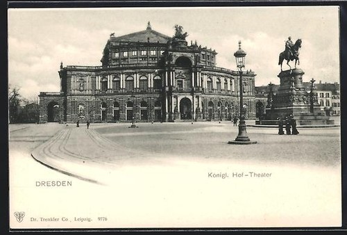 Dresda königl teatro - königl., di