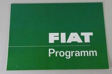 Brochure / Programma | Fiat