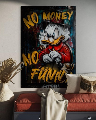 Quadro tela dagobert duck - tela,