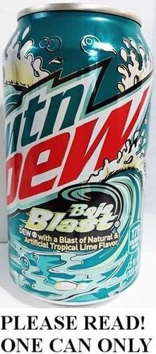 Mountain dew baja blast - mountain,