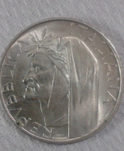 Moneta 500 lire - lire, argento