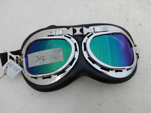 Occhiali pelle moto vintage - occhiali,