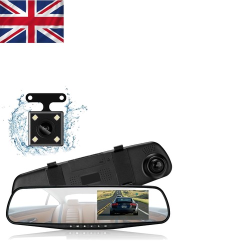 Specchietto dash cam - specchietto, 1080p