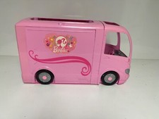 Barbie 2008 Glamour Camper Camper Rosa Furgone Vacanze con Suoni e Tenda Pop Out