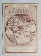 66562 28/crt - Menù Torre Macauda 6° Raduno auto d'epoca La Sicilia Florio 1984