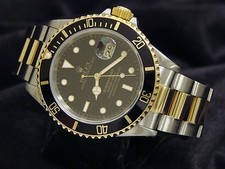 Mens Rolex Submariner 18k