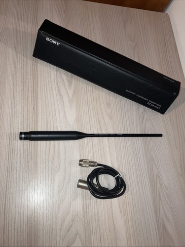 Raro microfono sony ecm - sony, ecm-510